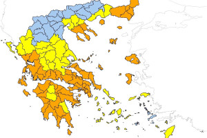 Πολύ υψηλός ο κίνδυνος πυρκαγιάς και για αύριο Τρίτη σε όλη την Περιφέρεια Δυτικής Ελλάδας