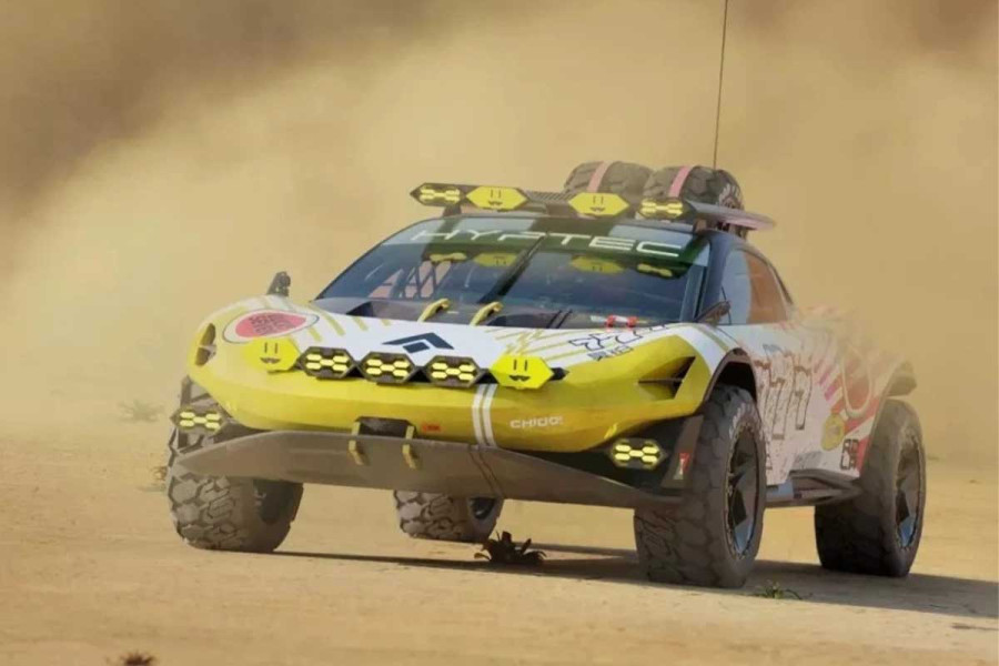 Ηλεκτρικό supercar για την έρημο