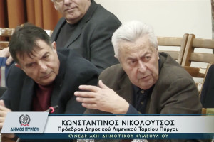 Κ. Νικολούτσος «Σύντομα θα ξέρουμε αν το έργο προχωρήσει ως έχει ή απαιτηθεί νέα δημοπράτηση»