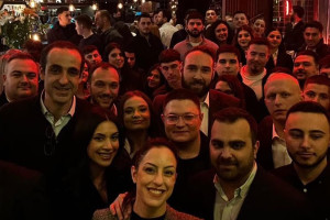 Στην κοπή πίτας της ΟΝΝΕΔ Αχαΐας ο Γρηγόρης Δημητριάδης - «Όταν η οικογένειά μας είναι ενωμένη, κάνει θαύματα»