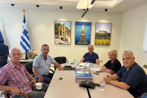 Συνάντηση Επιμελητηρίου Ηλείας και Εργατικού Κέντρου Πύργου