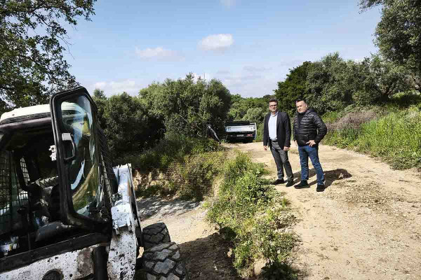 Σημαντικές παρεμβάσεις βελτίωσης της αγροτικής οδοποιίας στα Αλετραίικα