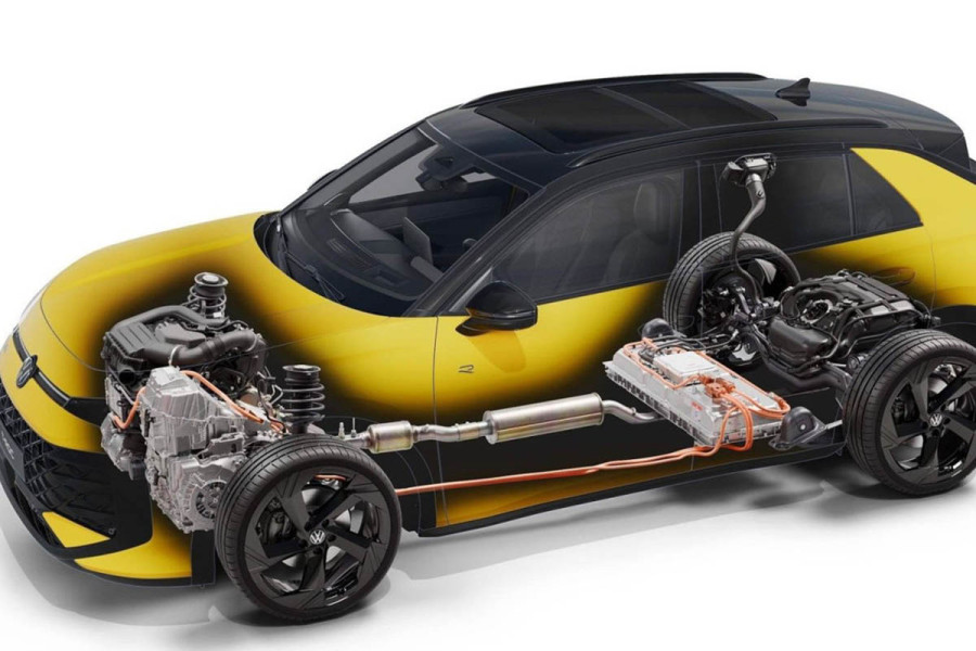 Η Volkswagen παρουσιάζει τώρα φουλ υβριδικό σύστημα κίνησης