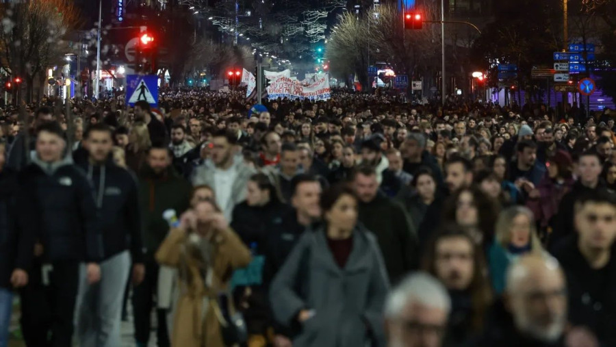 Προσαγωγή πολυτραυματία των Τεμπών σε διαδήλωση στη Θεσσαλονίκη - Η ανάρτησή του