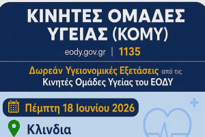 Δήμος Πύργου: Δωρεάν προληπτικές εξετάσεις σε Γούμερο, Καρυά και Κλινδιά