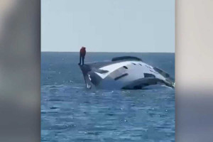 Τουρκία: Πολυτελές γιοτ 800.000 ευρώ βυθίστηκε 15 λεπτά μετά την καθέλκυσή του