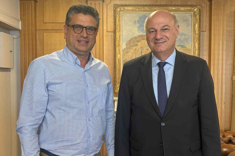 Συνάντηση Λέντζα - Τσιάρα και πρωτοβουλίες για την ανάπτυξη του Δήμου Ανδραβίδας-Κυλλήνης