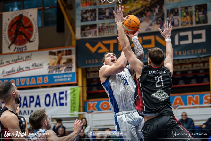 Elite League: Το έκανε ντέρμπι με τους Σοφάδες, αλλά στο τέλος κέρδισε ο Κόροιβος 90-82