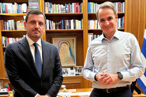 Ουσιαστική για την εξέλιξη πολύ σοβαρών έργων η συνάντηση Ανδρέα Νικολακόπουλου με τον Κυριάκο Μητσοτάκη