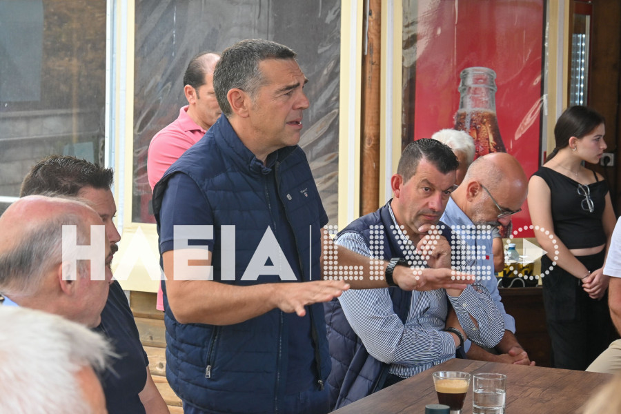 Στο Λάλα ο Αλέξης Τσίπρας: «Πρέπει να ξαναστήσουμε τα χωριά - Πρωτογενής τομέας δίχως επαρχία δεν υπάρχει»