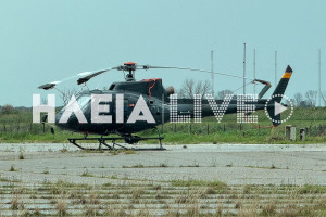 Επιτάλιο: Ελικόπτερο προσγειώθηκε με ασφάλεια λόγω της κακοκαιρίας
