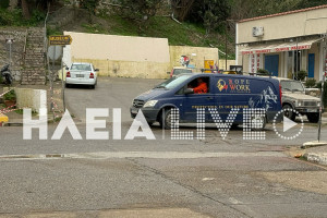 Κατάκολο: Επιχείρηση στερέωσης του επικίνδυνου βράχου από εξειδικευμένο συνεργείο