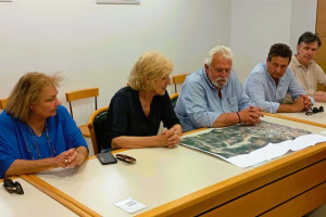 Επίσκεψη της βουλευτού Αχαΐας της Νέας Αριστεράς Σίας Αναγνωστοπούλου στο Δήμο Ήλιδας