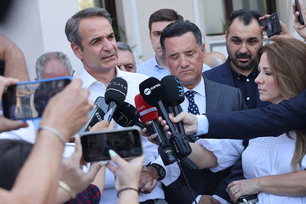 «Οι δράστες θα αντιμετωπιστούν ως εγκληματίες»: Στο Ιπποκράτειο Θεσσαλονίκης ο Μητσοτάκης