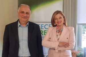 Συνάντηση Αυγερινοπούλου με τον Πρόεδρο του Πράσινου Ταμείου