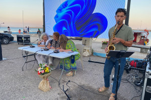 Με επιτυχία η εκδήλωση για το «Εγώ το Θηρίο» και τη «Φωτιά της Ειρήνης» στο Κατάκολο