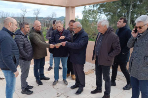 Δήμος Πύργου: Αυτοψία στα έργα δημιουργίας πλανηταρίου στον Κούβελο