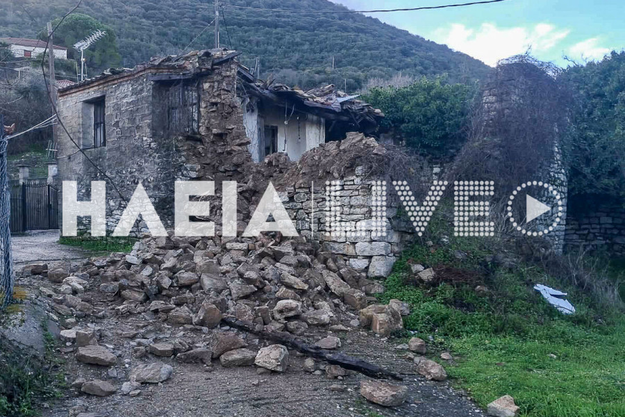 Επαρχία Ολυμπίας: Προβλήματα από την κακοκαιρία στα ορεινά των δήμων Ζαχάρως και Ανδρίτσαινας - Κρεστένων