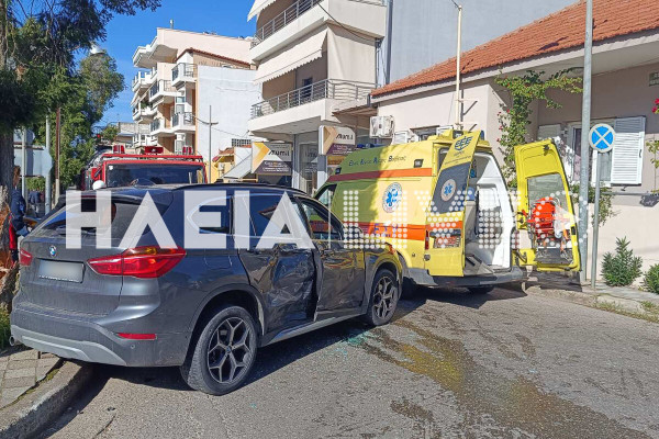 Αμαλιάδα: Μια γυναίκα τραυματίας σε τροχαίο στον Ανεμόμυλο