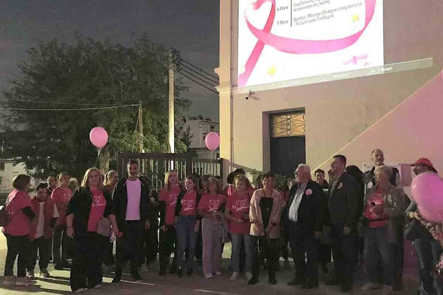 Μια ξεχωριστή “ροζ” δράση αφιερωμένη στη Ζωή, την Πρόληψη και την Ελπίδα διοργάνωσε ο Δήμος Ήλιδας