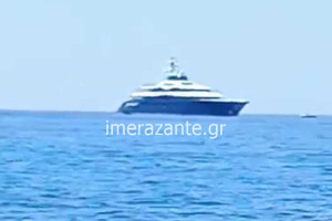Ζάκυνθος: Ο ιδρυτής του Facebook Mark Zuckerberg στο Ναυάγιο με την πολυτελή θαλαμηγό του