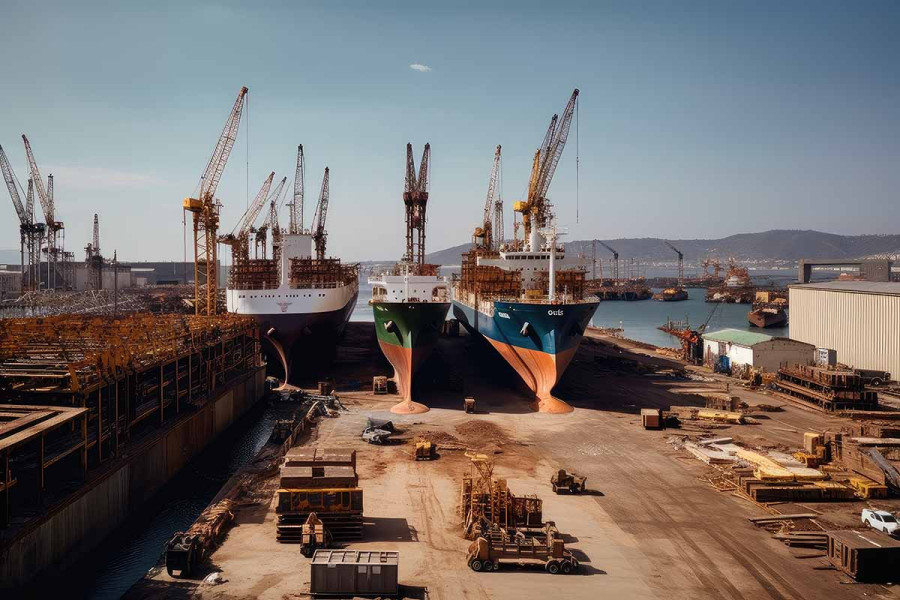 Ναυπηγική βιομηχανία: Ξεμένει από χρώματα και λιπαντικά λόγω του πολέμου