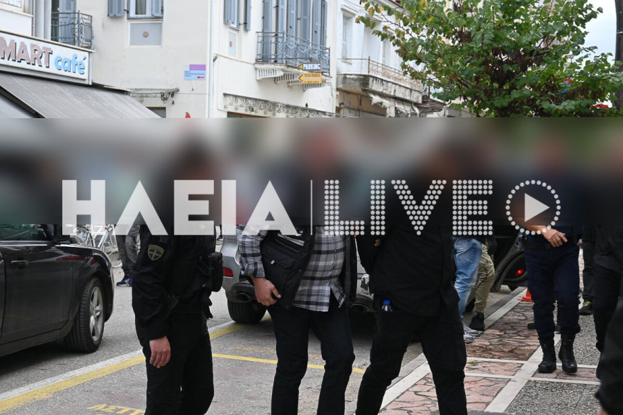 Αμαλιάδα: Στην Ανακρίτρια οι κατηγορούμενοι για την διάρρηξη σε κοσμηματοπωλείο
