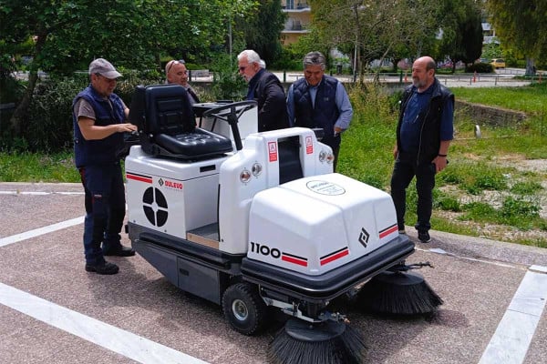 Συνεχίζει να εξοπλίζεται με νέα οχήματα η Διεύθυνση Καθαριότητας του Δήμου Ήλιδας