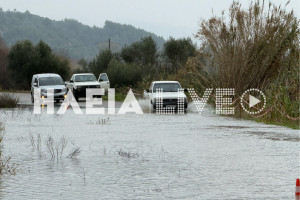 Δήμος Ανδρίτσαινας–Κρεστένων: Χωρίς μεταφορά οι μαθητές τη Δευτέρα λόγω υπερχείλισης του Αλφειού