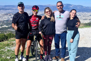 Χάλκινος ο Ποδηλατοδρόμος Πύργου στην 38η Ανάβαση Υμηττού 2025