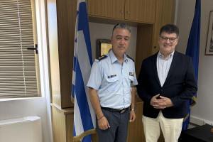 Ν.Μ. Πύργου: Θεσμική συνάντηση εργασίας με τον νέο Αστυνομικό Διευθυντή Ηλείας, κ. Παρασκευά Μασούρα