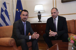 Συνάντηση Χαρίτση με Γεραπετρίτη: Η ειρήνη πλέον δεν είναι αυτονόητη ούτε καν για την Ευρώπη