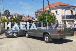Γεράκι Αμαλιάδας: Μια τραυματίας σε πλαγιομετωπική σύγκρουση οχημάτων