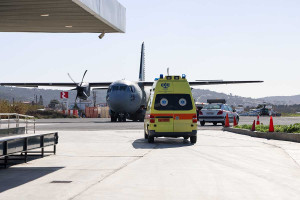 Κεφαλονιά - Επείγουσα αεροδιακομιδή παιδιού με οξεία σκωληκοειδίτιδα
