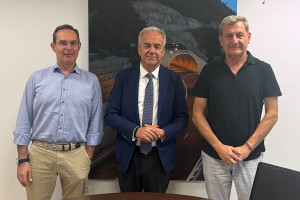 Συνάντηση του Προέδρου του Επιμελητηρίου Ηλείας με τον Πρόεδρο και Διευθύνοντα Σύμβουλο της Ολυμπίας Οδού