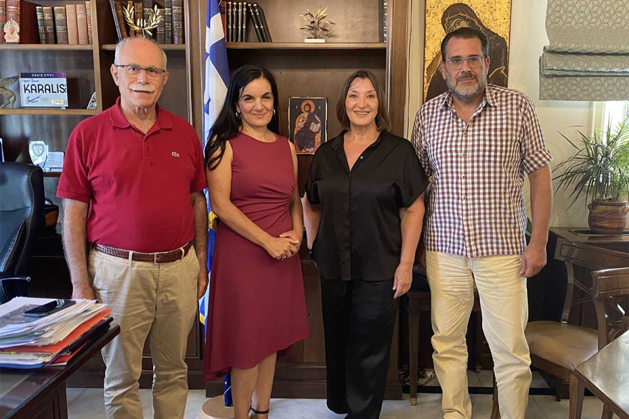 Ο Δήμαρχος Πύργου συναντήθηκε με τον Σύνδεσμο των εν Αθήναις Πυργίων