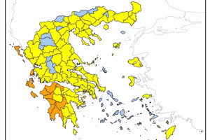 Πολύ υψηλός κίνδυνος πυρκαγιάς την Τετάρτη σε περιοχές της Περιφέρειας Δυτικής Ελλάδας
