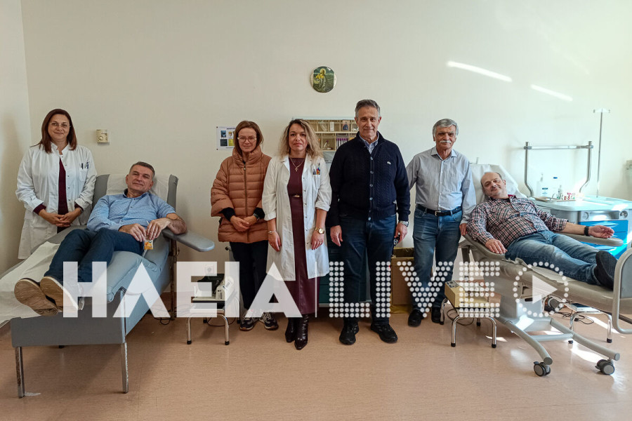 Πύργος: Με επιτυχία ακόμη μια εθελοντική αιμοδοσία του 6ου δημοτικού σχολείου