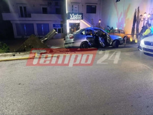 Τραγωδία στην Πάτρα: Νεκρή 45χρονη μετά από σφοδρή σύγκρουση αυτοκινήτων