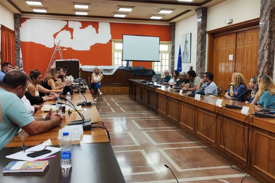 Συνάντηση της Αντιδημάρχου κας Ρούλας Αλικάκη με Πολιτιστικούς Συλλόγους του Δήμου Πύργου