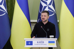 Ζελένσκι για την 4η επέτειο από την έναρξη του πολέμου στην Ουκρανία: «Ο Πούτιν δεν έχει πετύχει τους στόχους του»