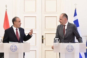 Γεραπετρίτης – Αμπντελάτι: Κοινός βηματισμός Ελλάδας και Αιγύπτου για σταθερότητα στην Ανατολική Μεσόγειο