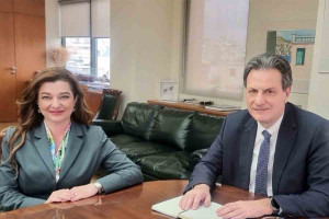 Αυγερινοπούλου: Σημαντικά οφέλη για το Κατάκολο και την Ηλεία από την ανάπτυξη του Εθνικού Θαλάσσιου Πάρκου Ιονίου