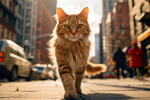 Γάτος την... έκανε το 2018, γνώρισε τον κόσμο και επέστρεψε στους κηδεμόνες του μετά από 7,5 χρόνια
