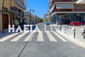 Πύργος: Ολοκληρώθηκε η ανάπλαση της οδού Ολυμπίων - Ένας δρόμος «όαση»