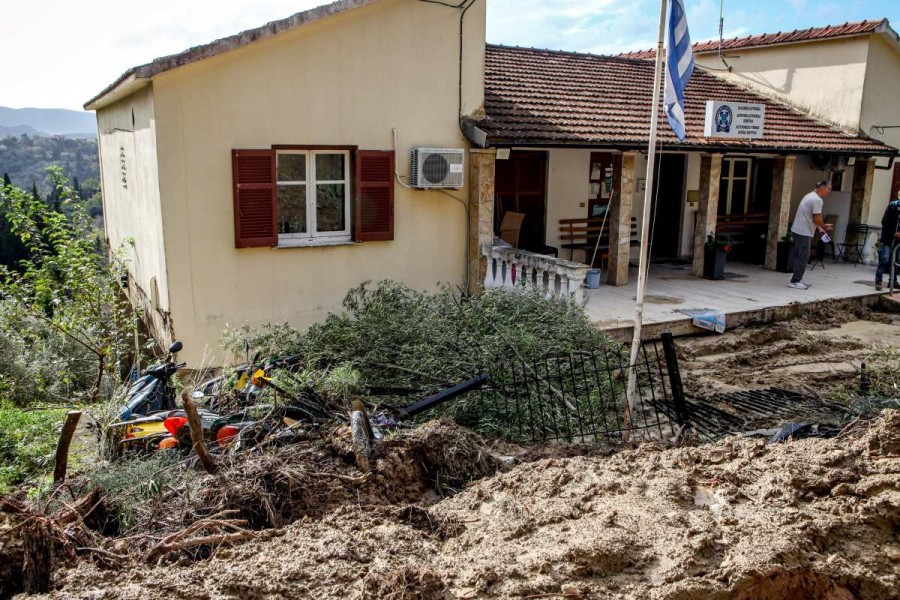 Κέρκυρα: Πλημμύρες, κατολισθήσεις και καταρρεύσεις κτιρίων - «Ο κατακλυσμός του Νώε σε λίγα λεπτά»
