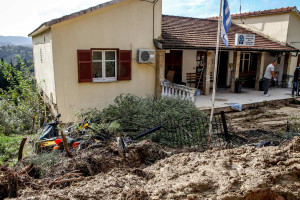 Κέρκυρα: Πλημμύρες, κατολισθήσεις και καταρρεύσεις κτιρίων - «Ο κατακλυσμός του Νώε σε λίγα λεπτά»