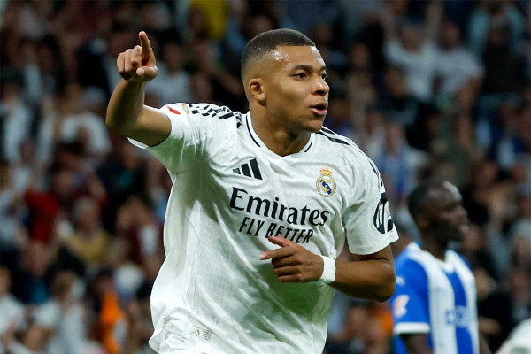 Κιλιάν Μπαπέ: Ξεπέρασε τον Ζιντάν, δεύτερος Γάλλος σκόρερ στην ιστορία της Ρεάλ στη La Liga