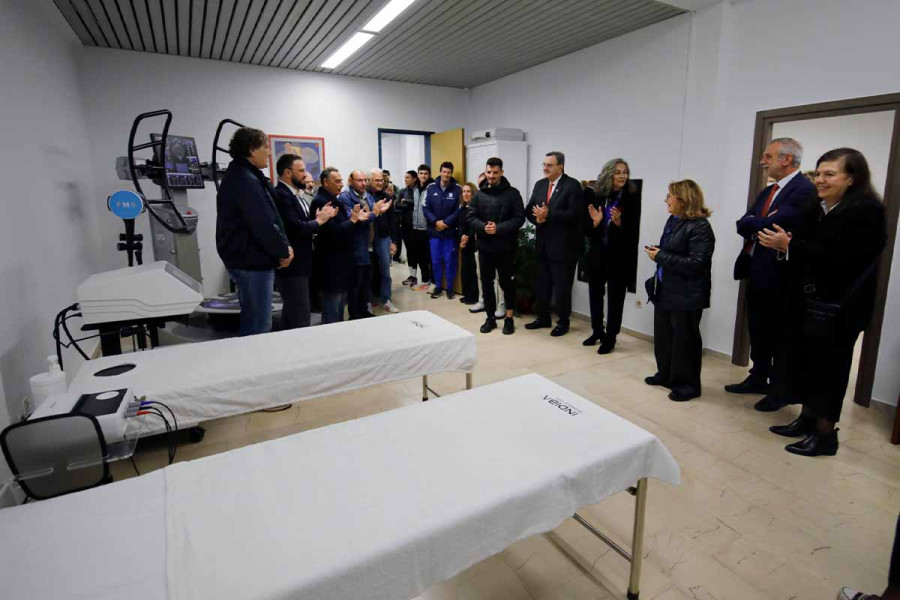 Εγκαινιάστηκε από τον Ισίδωρο Κούβελο και τη Σοφία Σακοράφα το φυσικοθεραπευτήριο στο ΟΑΚΑ