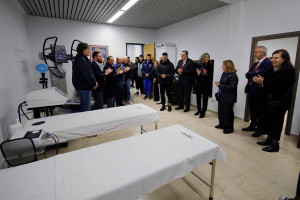Εγκαινιάστηκε από τον Ισίδωρο Κούβελο και τη Σοφία Σακοράφα το φυσικοθεραπευτήριο στο ΟΑΚΑ